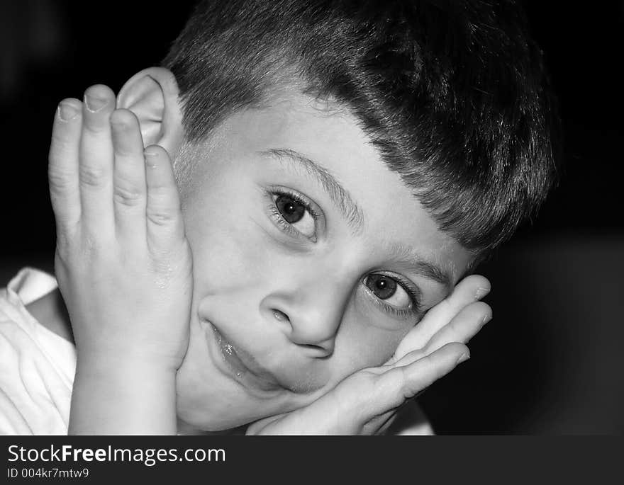 Photo of a Child. Photo of a Child