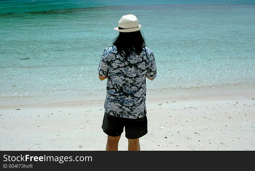 Looking At The Beach