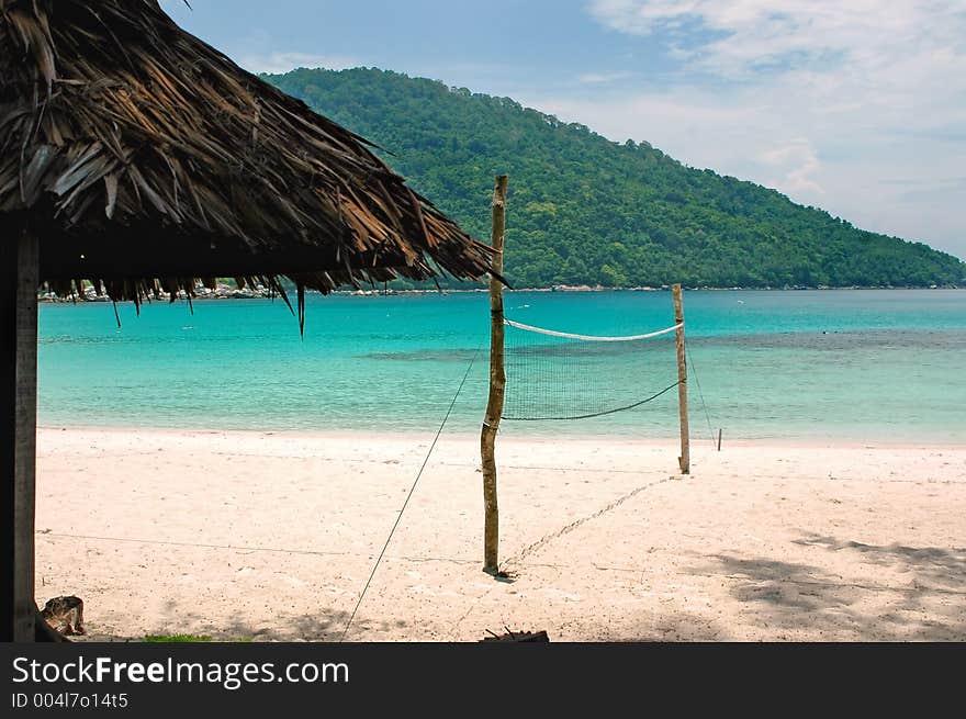 Beach scenery