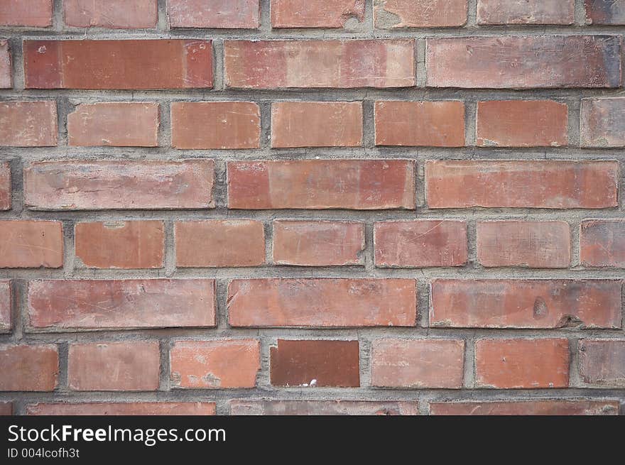 Brick-wall. Brick-wall