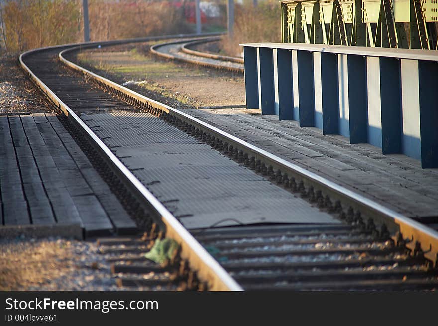 Railway-track. Railway-track