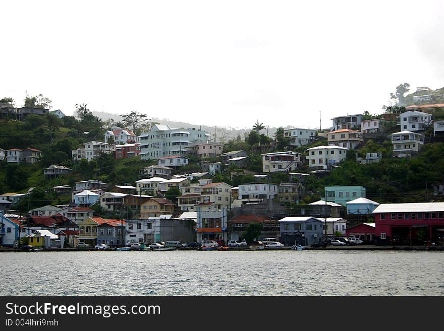 Port in Caribbean Sea