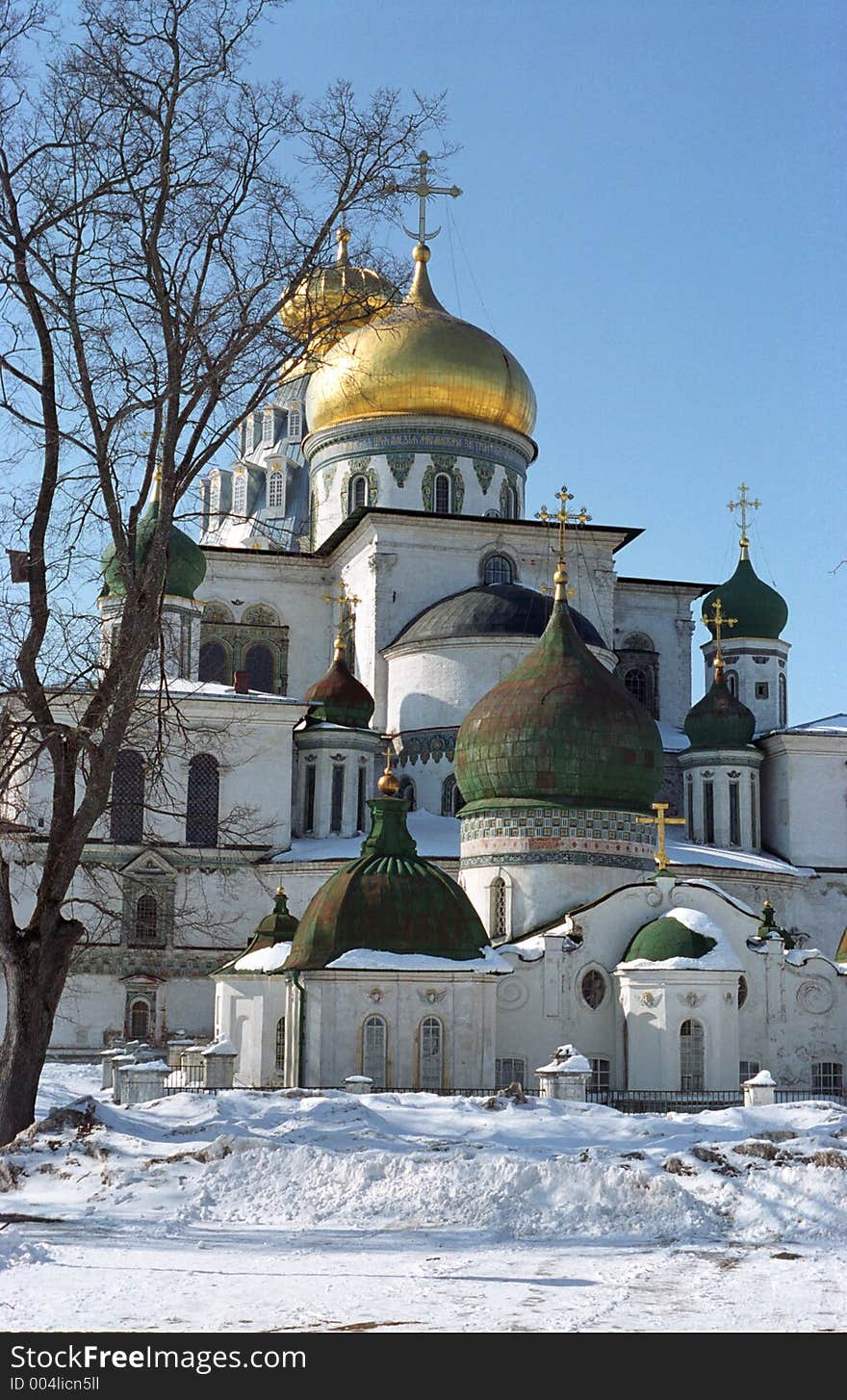 Monastery New Jerusalem near with Moscow