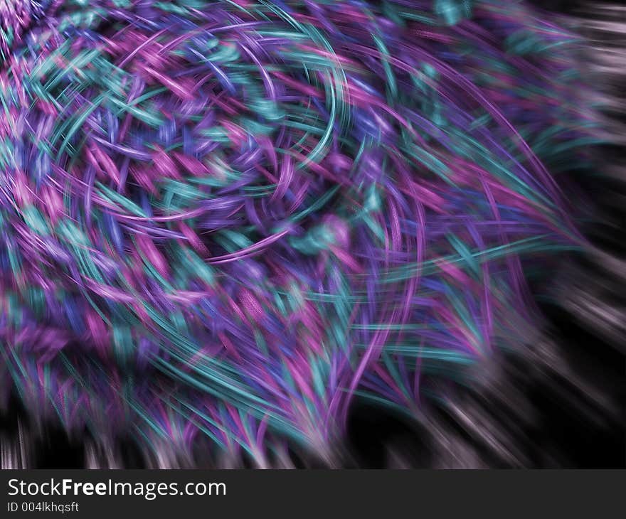 Abstract of colors in motion. Abstract of colors in motion