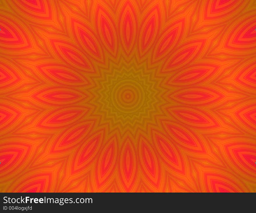 Retro orange and red pattern. Retro orange and red pattern