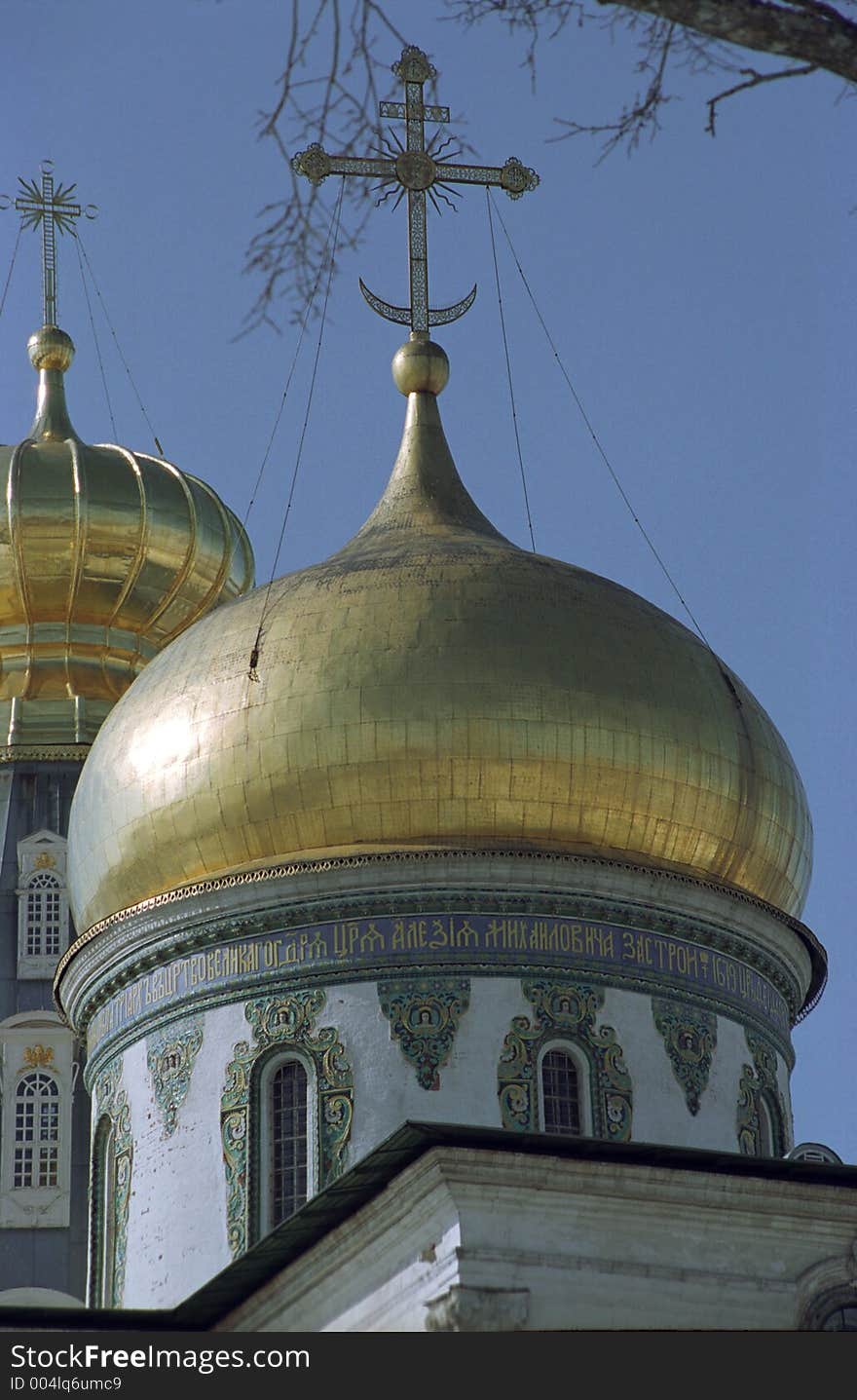 Domes of a monastery