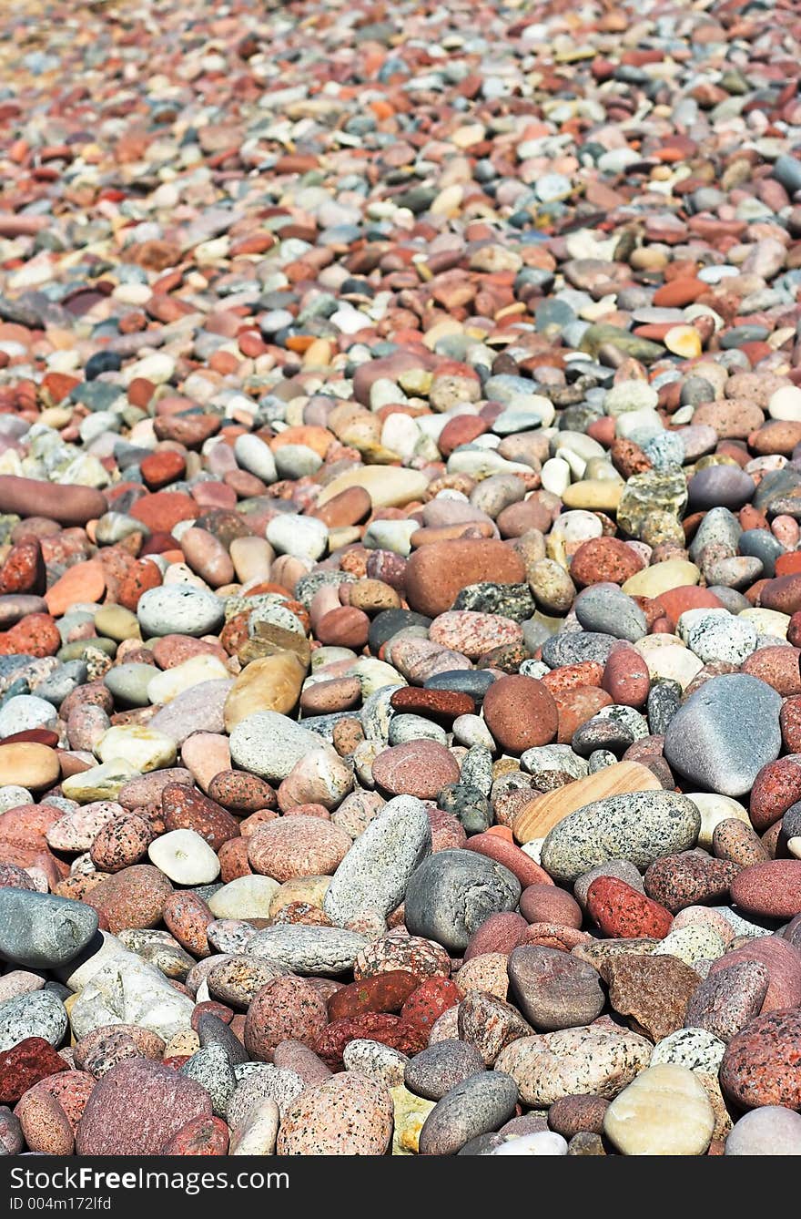 Stones at the beach