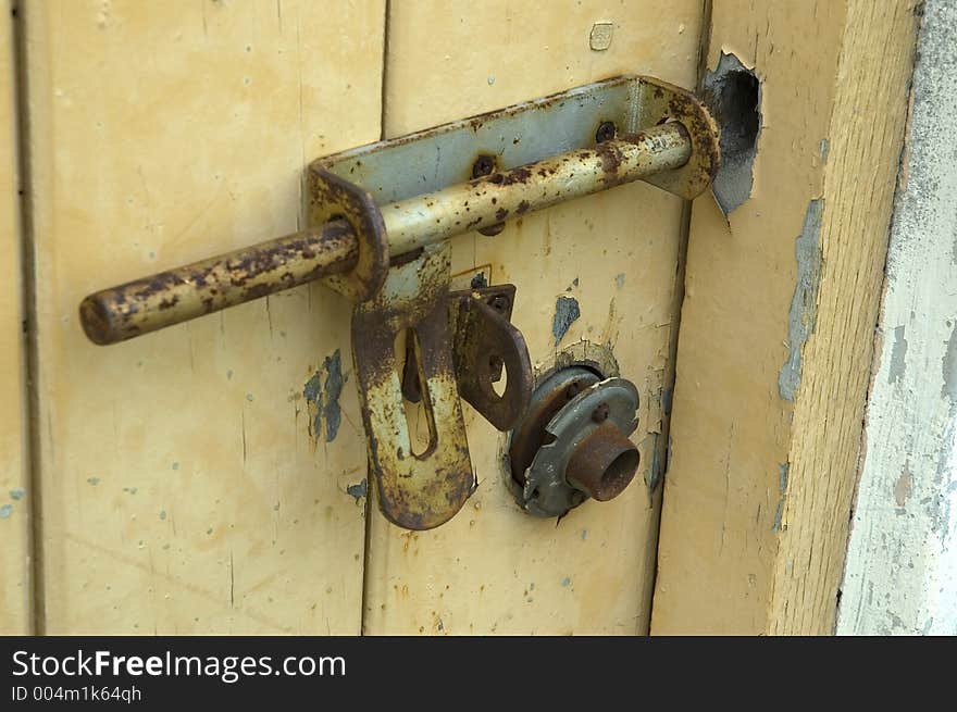 Old Metal Lock