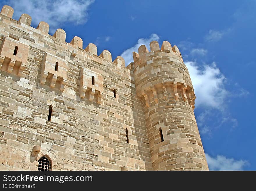 Castle at the Alexandria, Egypt