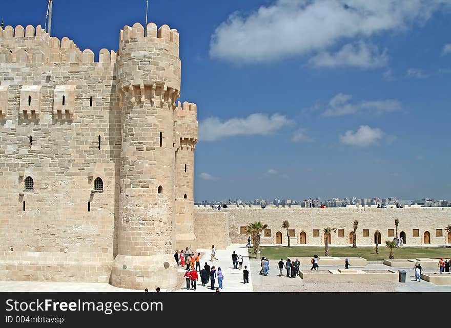 Citidel at Alexandria, Egypt