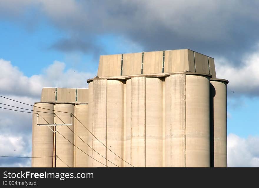 Grain silos