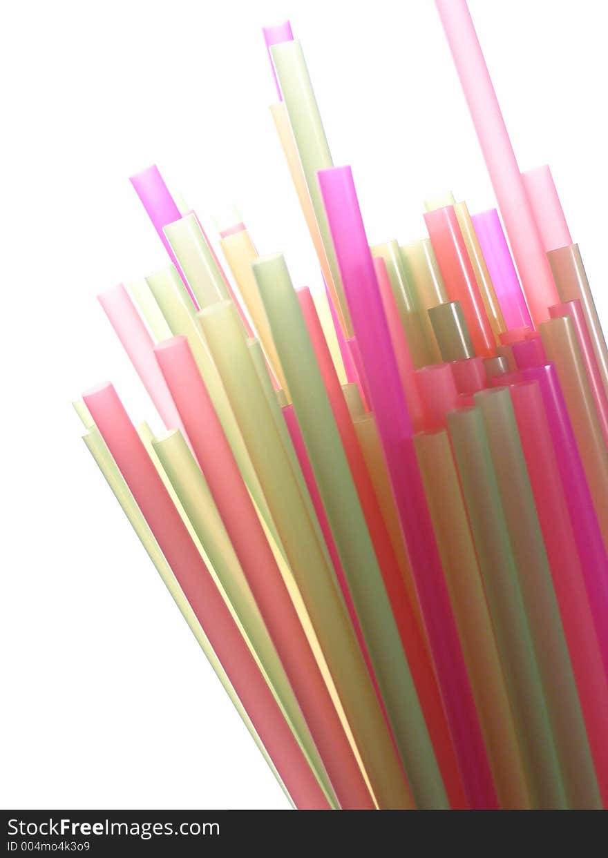 Colorful straws