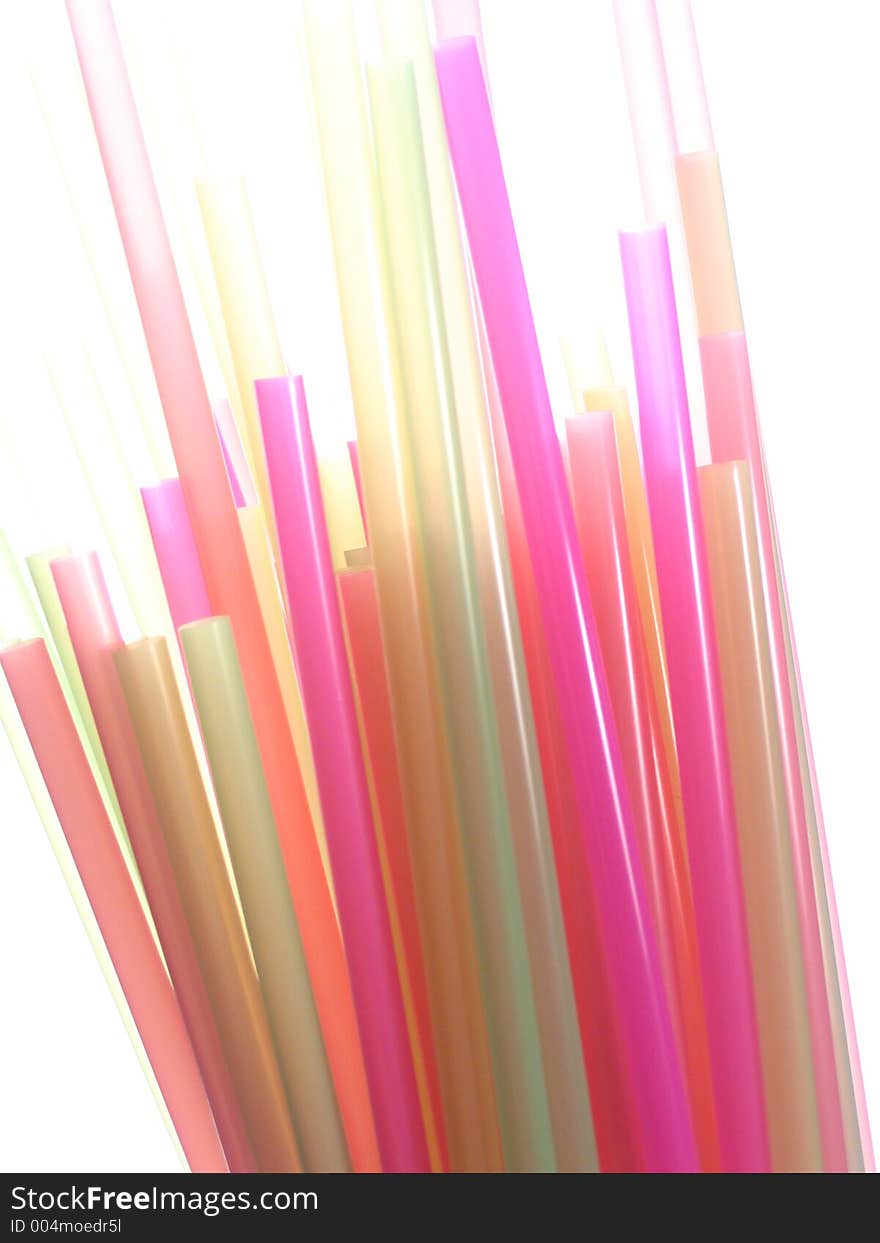 Colorful straws