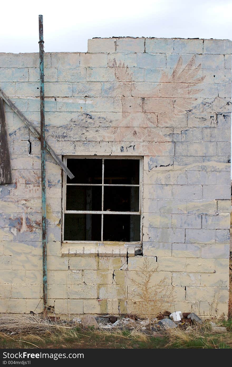 Abandoned Gas Station, Cisco, Utah, Side View