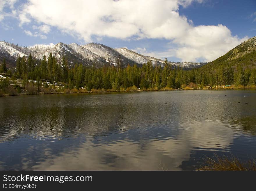 Snow Dusted Reflections