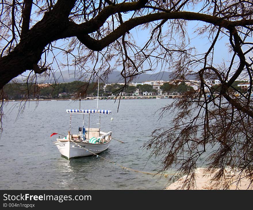 Boat in Porto Colom