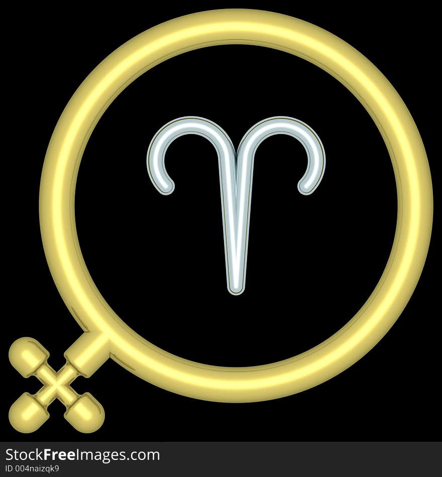 Symbol of the zodiac. Symbol of the zodiac