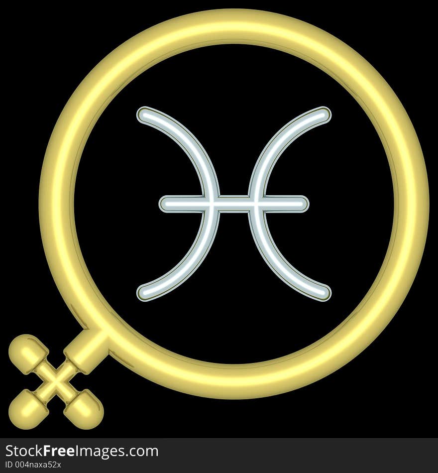 Symbol of the zodiac. Symbol of the zodiac