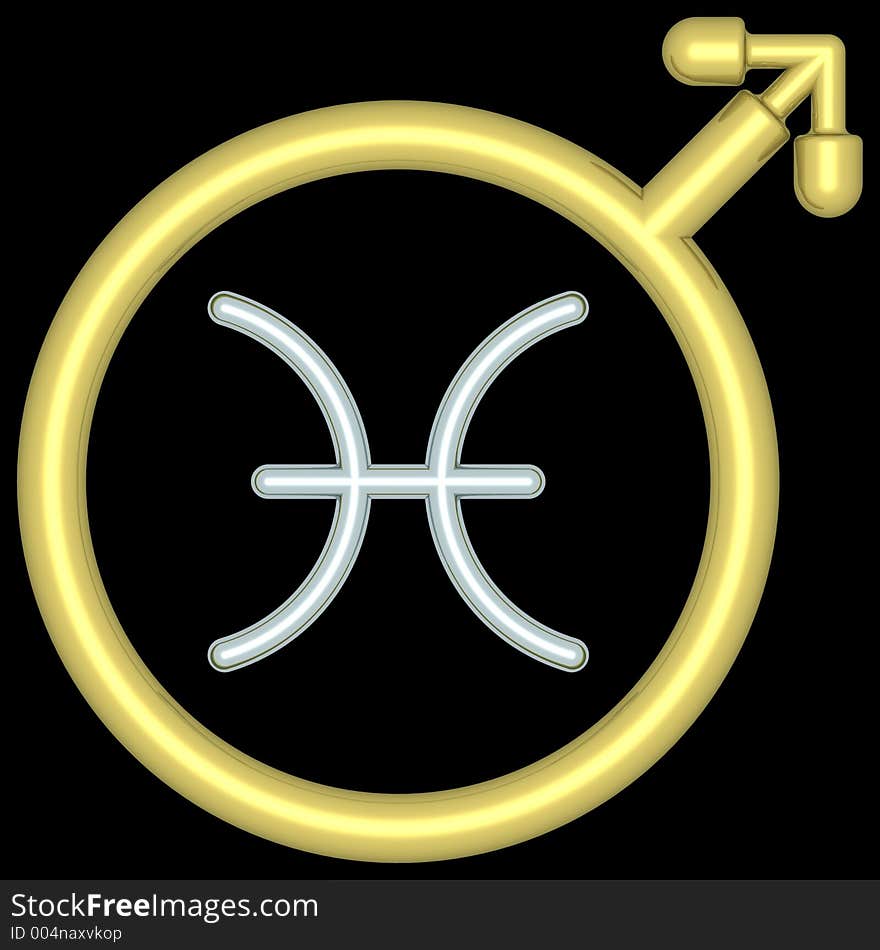 Symbol of the zodiac. Symbol of the zodiac