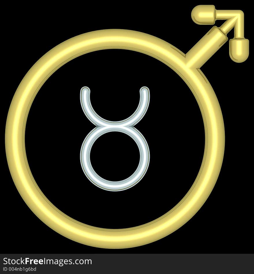 Symbol of the zodiac. Symbol of the zodiac