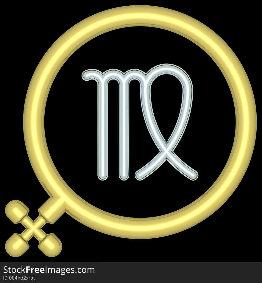 Symbol of the zodiac. Symbol of the zodiac