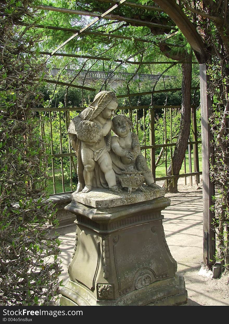 Angels in the garden