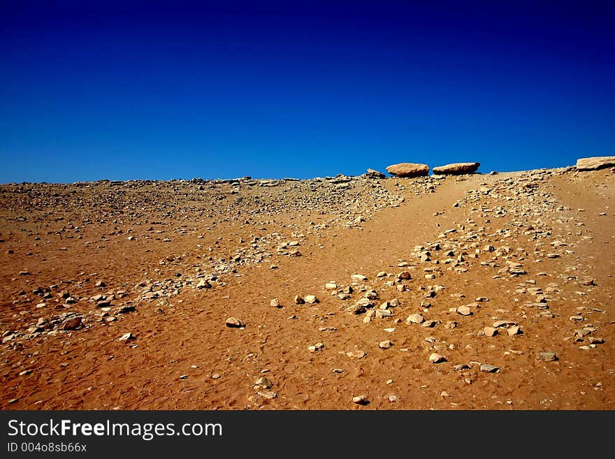 Sand at desert