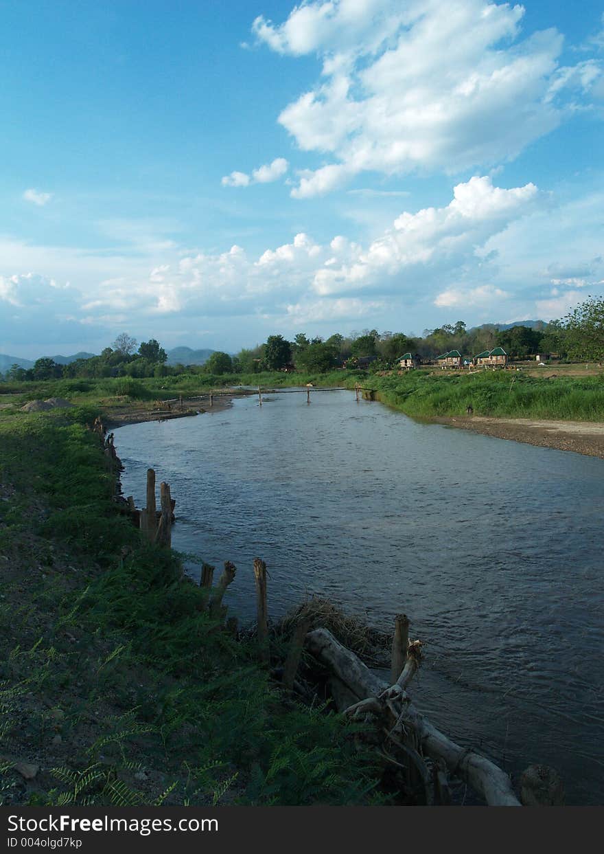 The River. Pai, Thailand