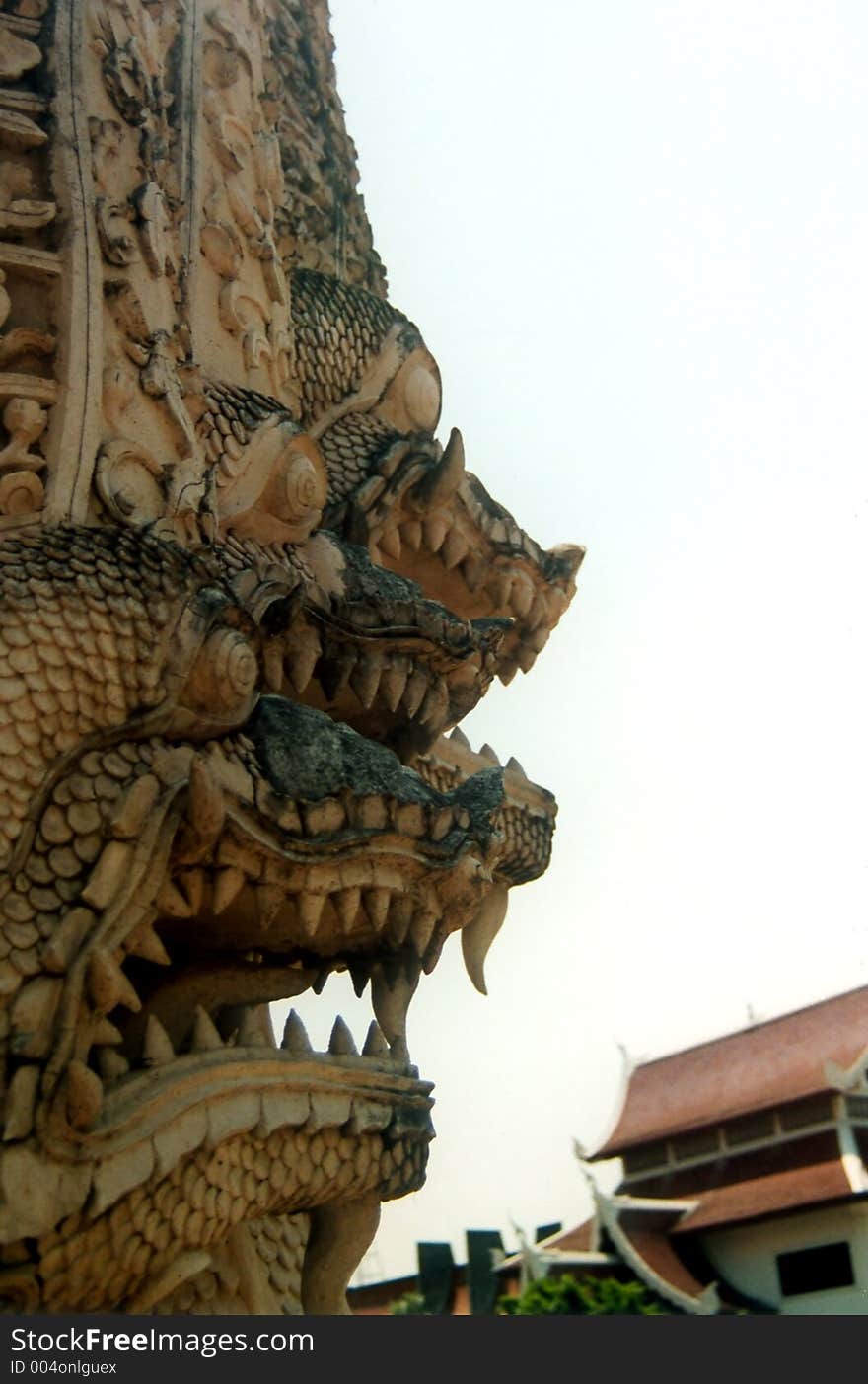 Thai dragon at chiang mai, thailand. Thai dragon at chiang mai, thailand