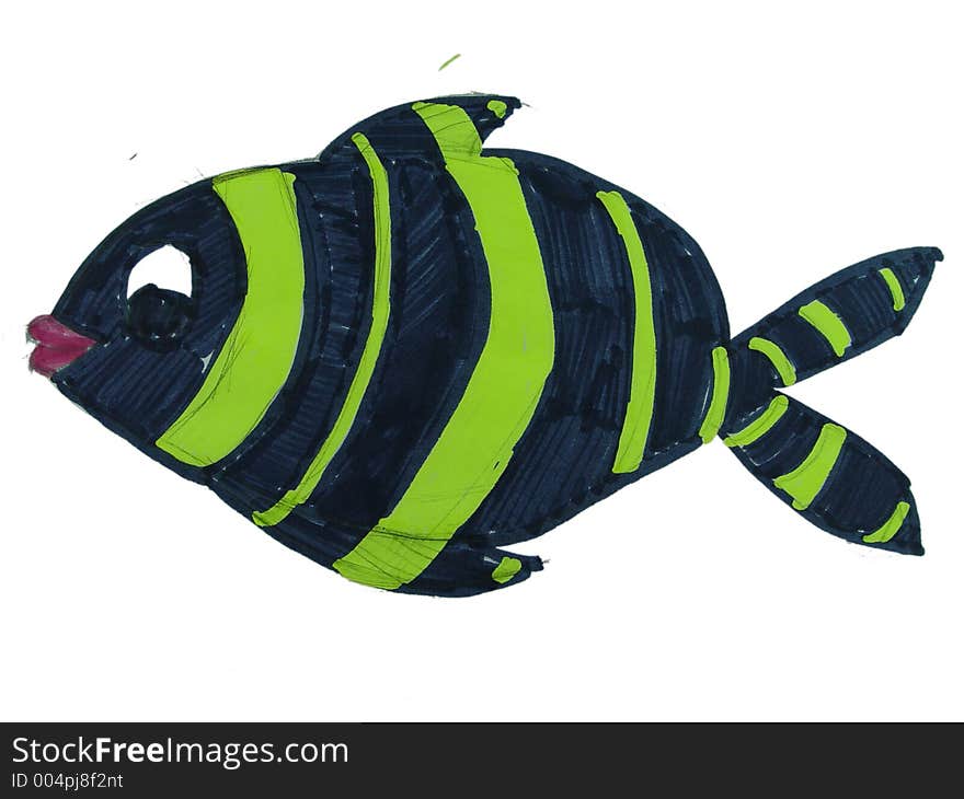 Has the stripe fish