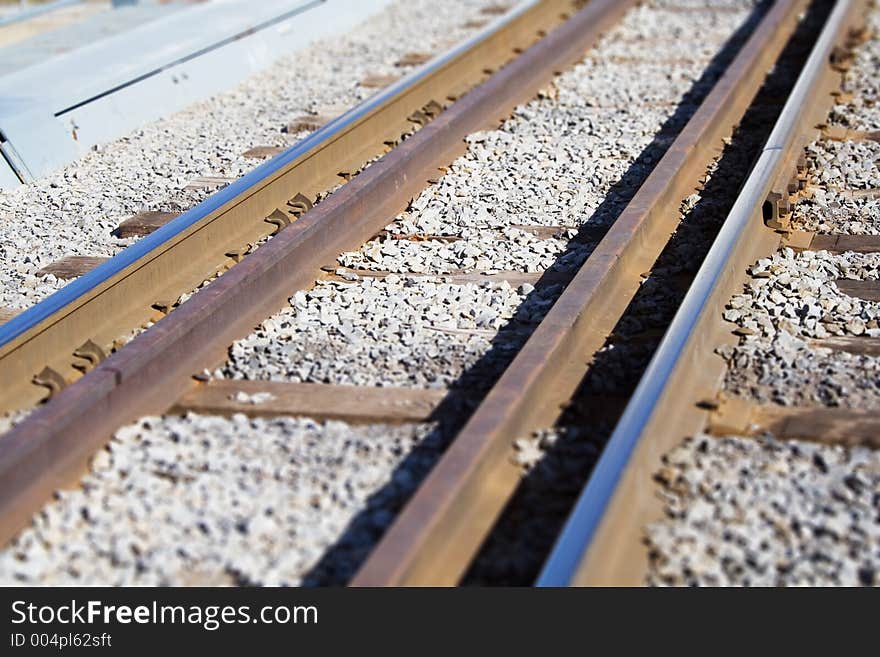 Railroad Tracks. Railroad Tracks