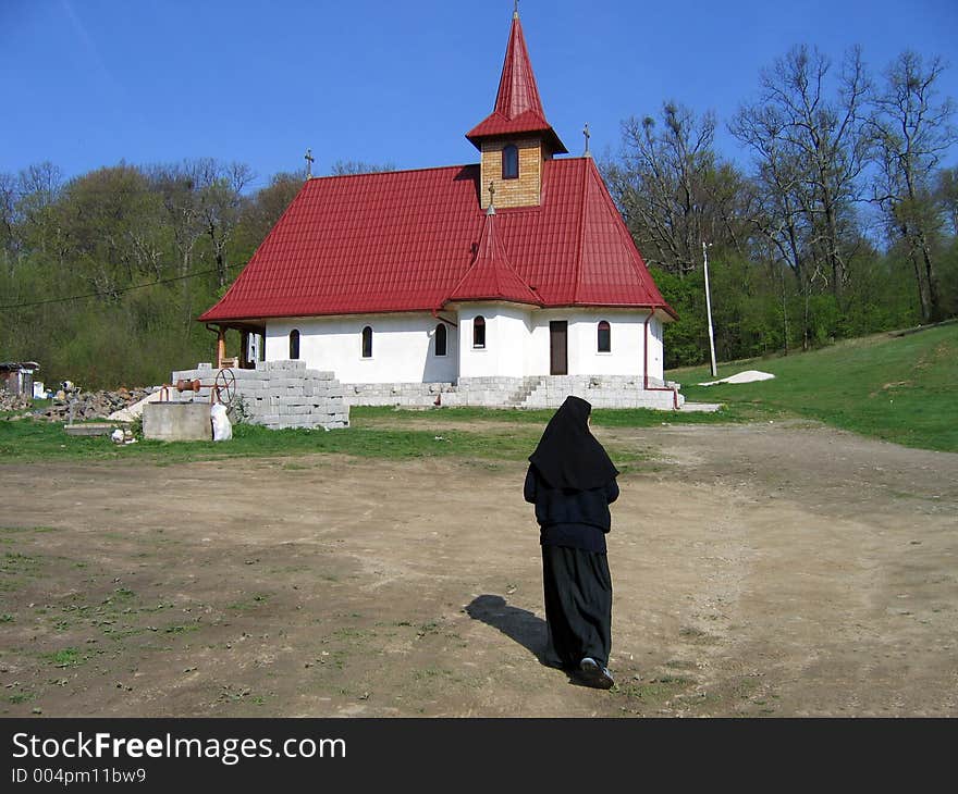 Monastery in romania