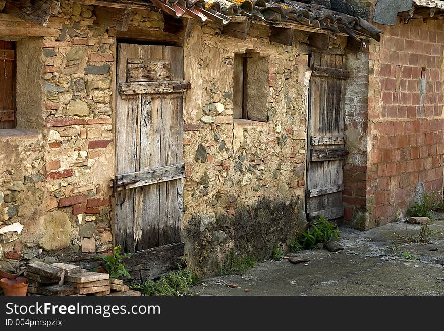 Doors in farm