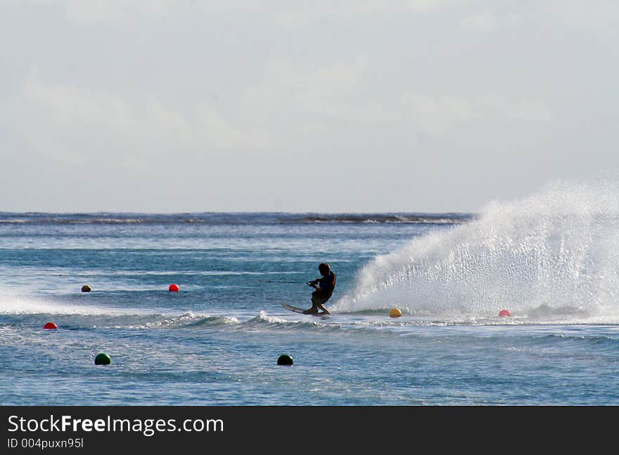 Waterski turn