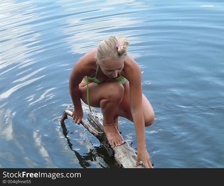 Girl In Swimsuit