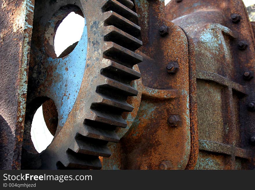 Rusty machinery