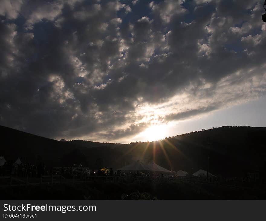 Sunrise At The Fair