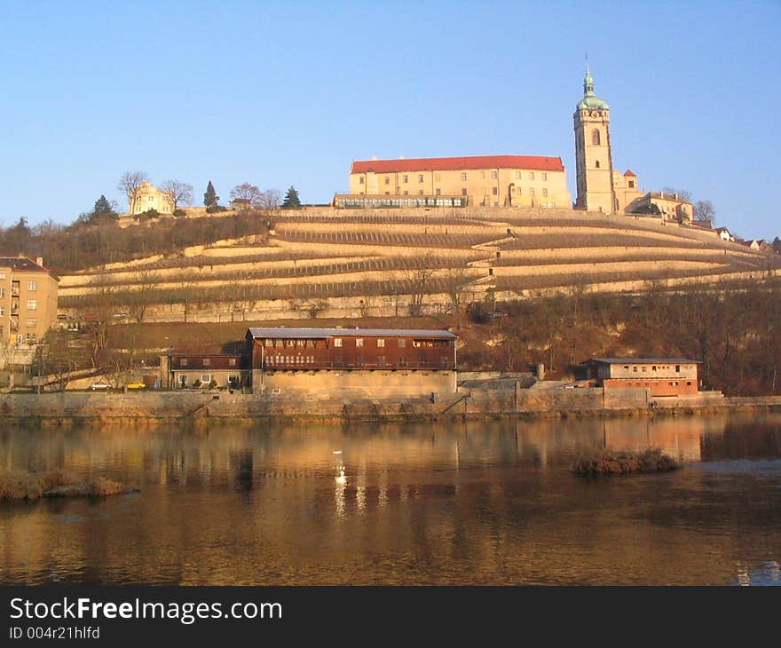 Castle over the river