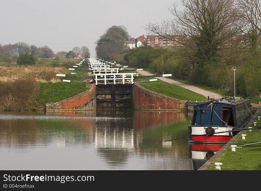 Flight of locks