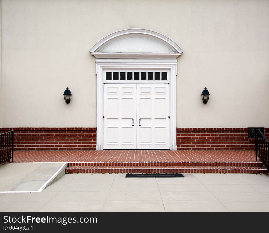 Outdoor Church Doors