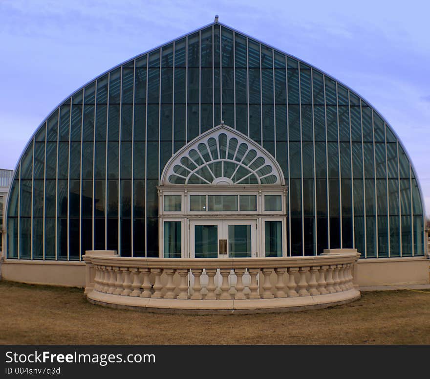 Japanese Glass conservatory