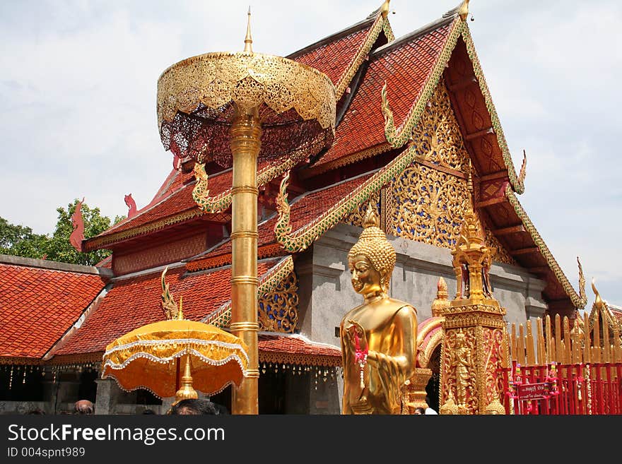 Buddhist temple in Thailand