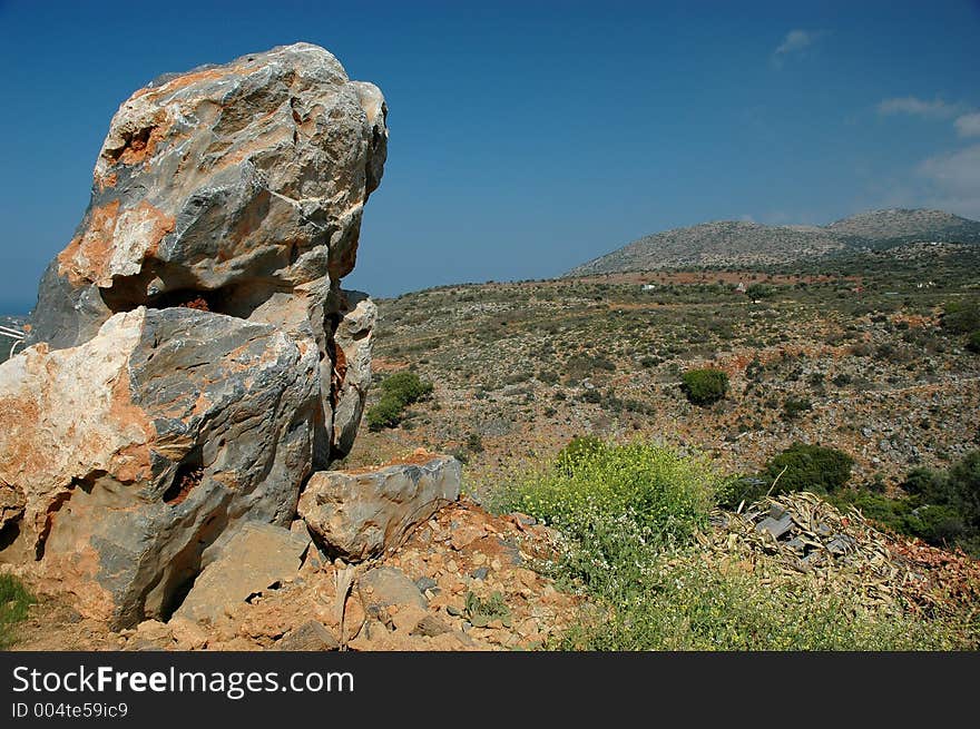 Landscape of Crete