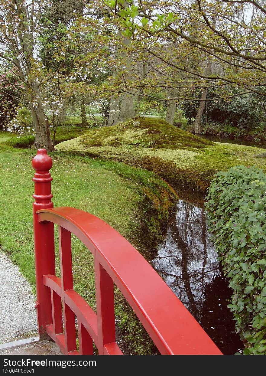 Red bridge