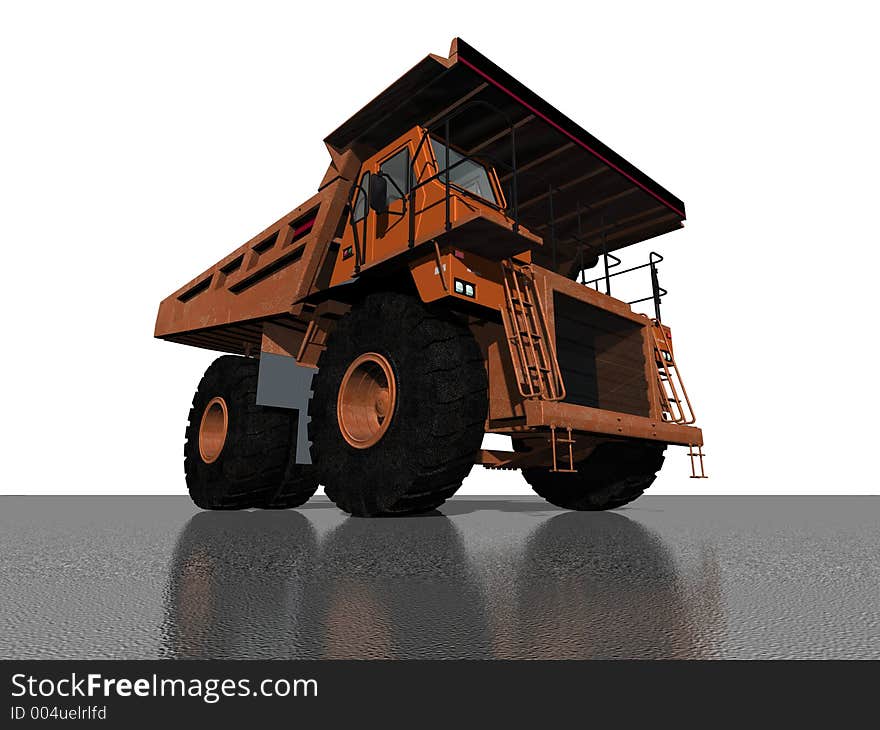 DUMPER TRUCK 3D MODEL