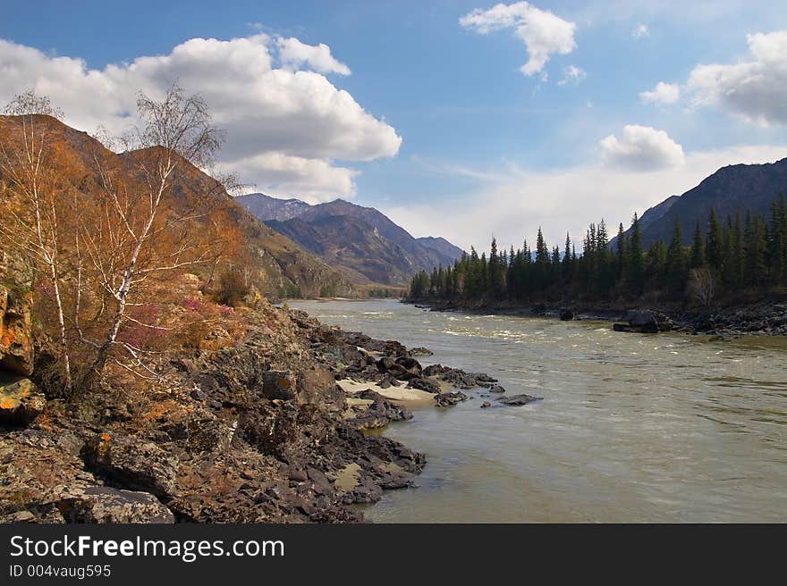 River In The Mountains.