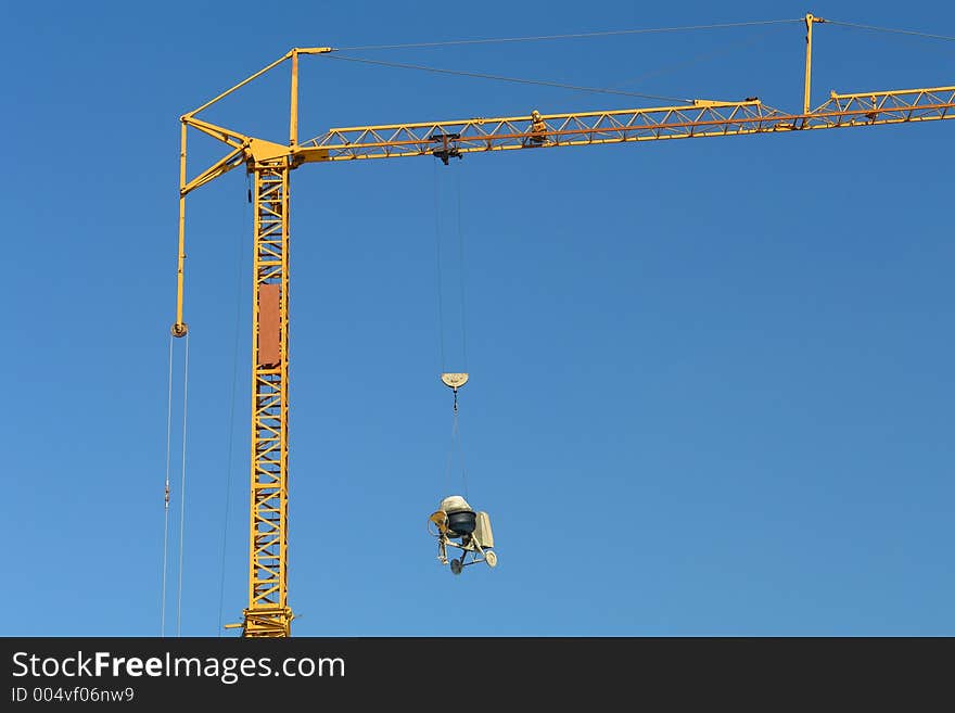 Crane Lifting Mixer