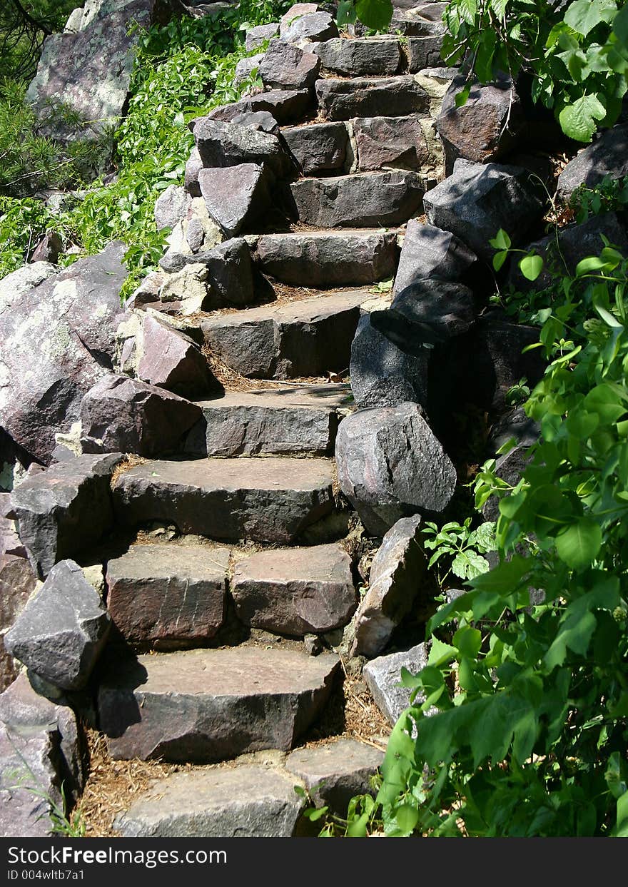 Stone Stairway