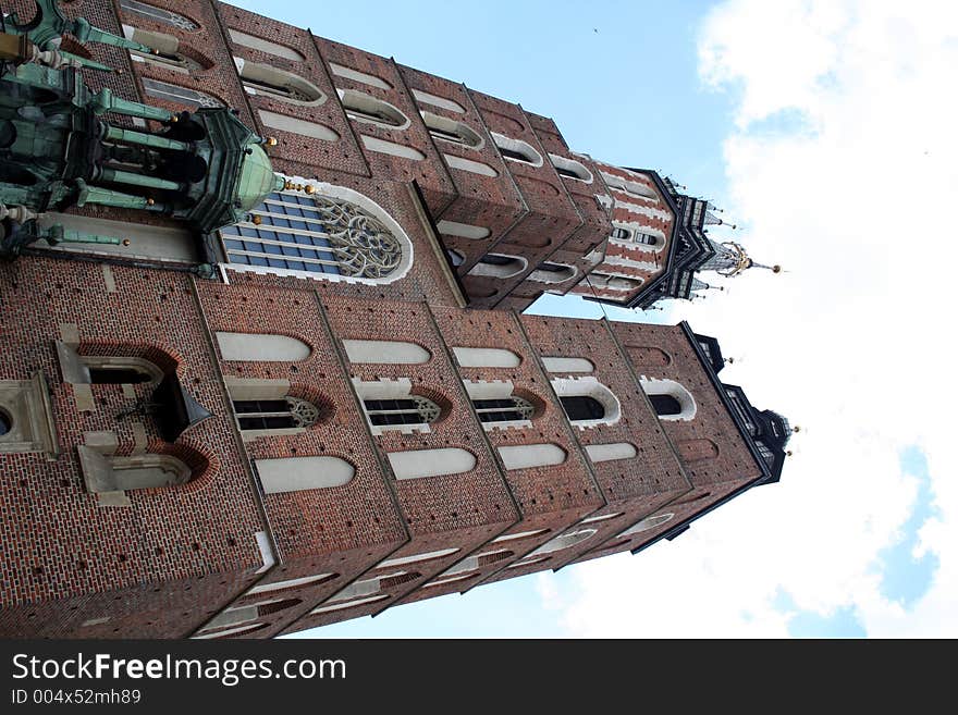 Mariacki church perspective