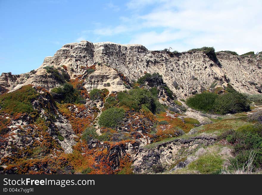 Scenic View Of Cliffs